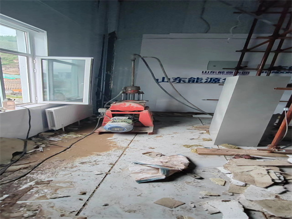 徽县地基基础下沉墙体裂缝加固注浆顶升施工